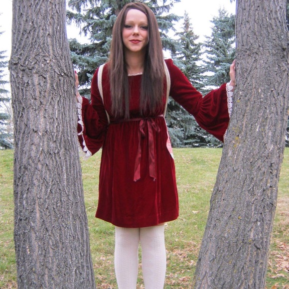 Vintage 1960 Junior Petite Baby Doll Dress - Picture 3 of 5